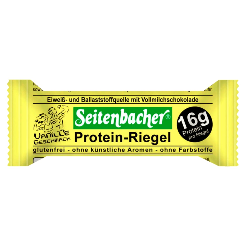 Seitenbacher Proteinriegel Vanille 60g